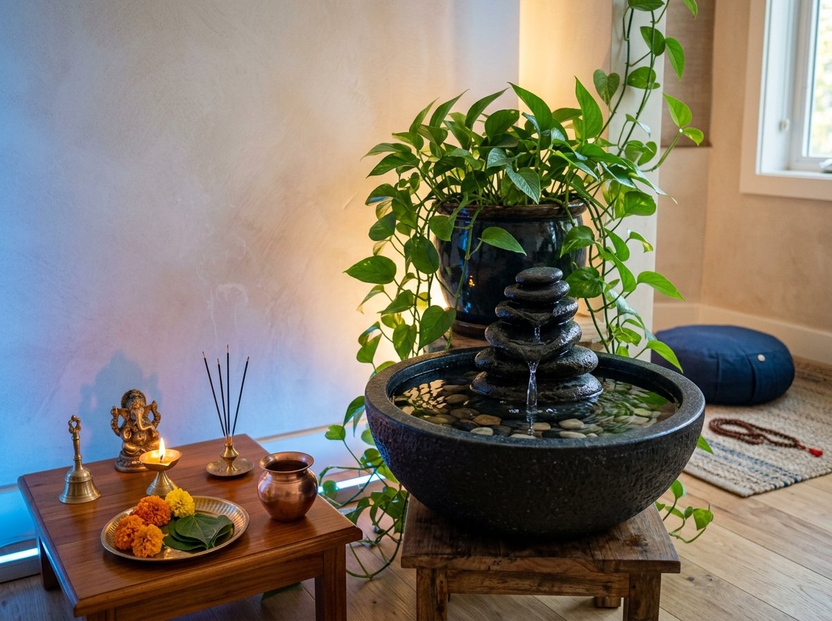 North-East Water and Pooja Room Vastu design in Bengaluru